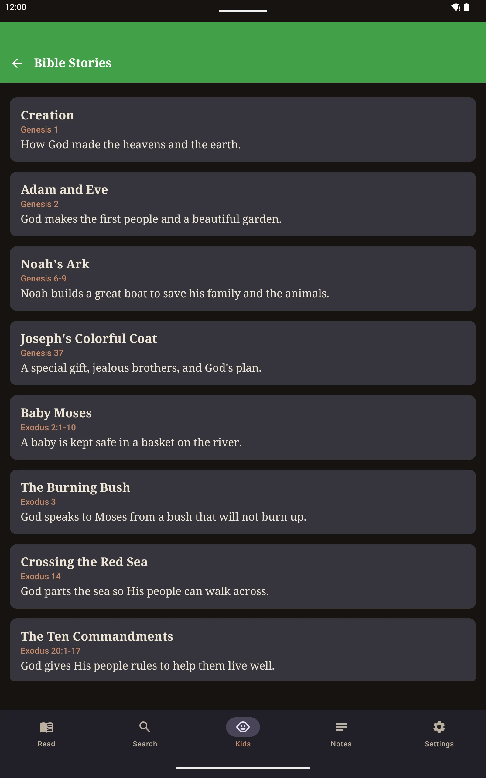 Holy Bible: Offline KJV & Kids screenshot